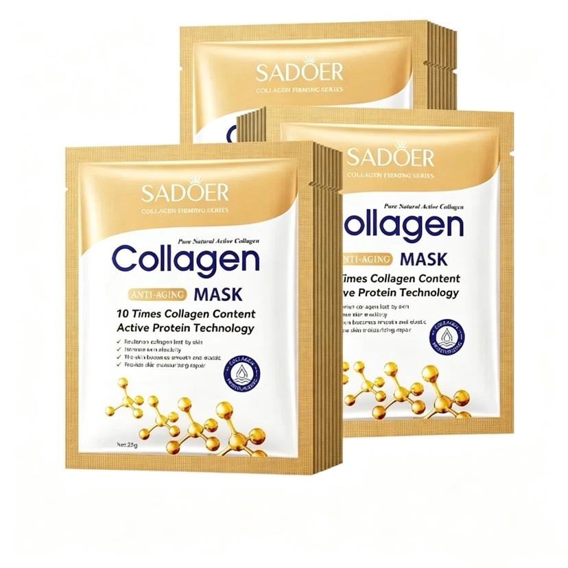 Skincare Omg - 5/10/20/30pcs Koreaanse Collageen Gezichtsmasker Verstevigende Hydraterende