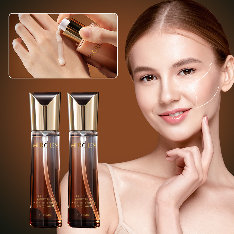 Hyaluronic Acid Serum - Mercilen Collagen Cordyceps verstevigend energiewater, met