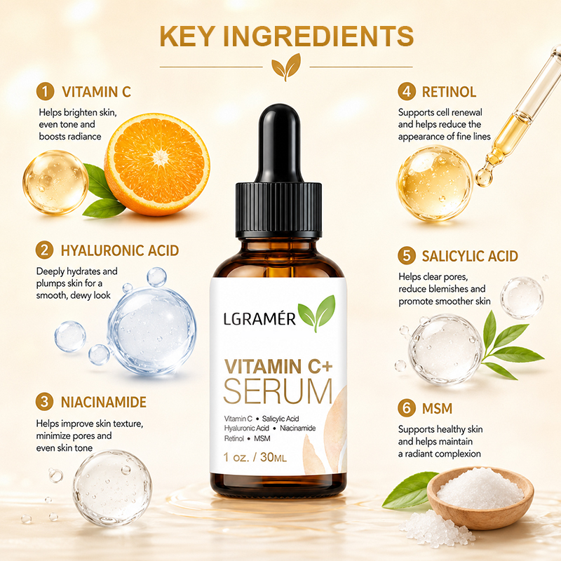 Vitamine C+ Gezichtsserum Met  - Hyaluronic Acid Serum recensie en prijs