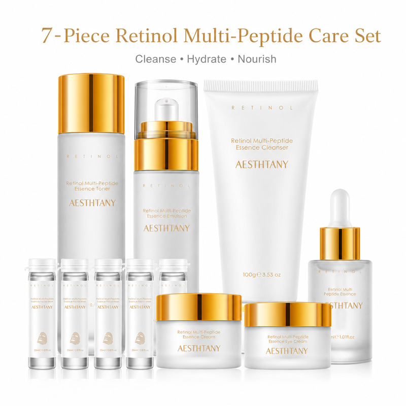 7-delige Retinol Multi-Peptide - Skincare Omg recensie en prijs