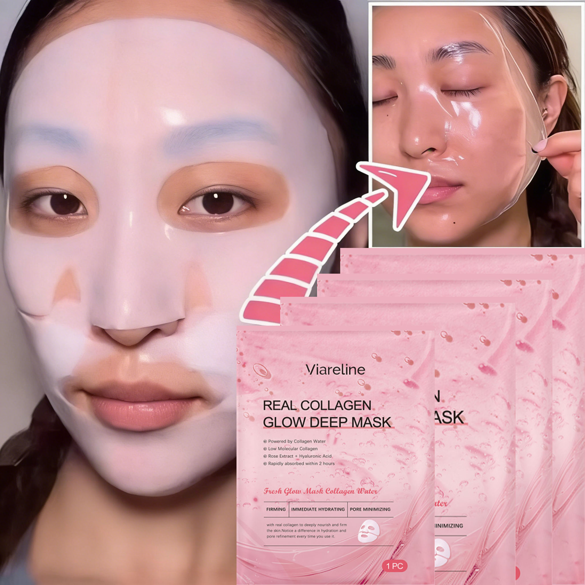 Overnight Collagen Mask Zalm D - Skincare Omg recensie en prijs