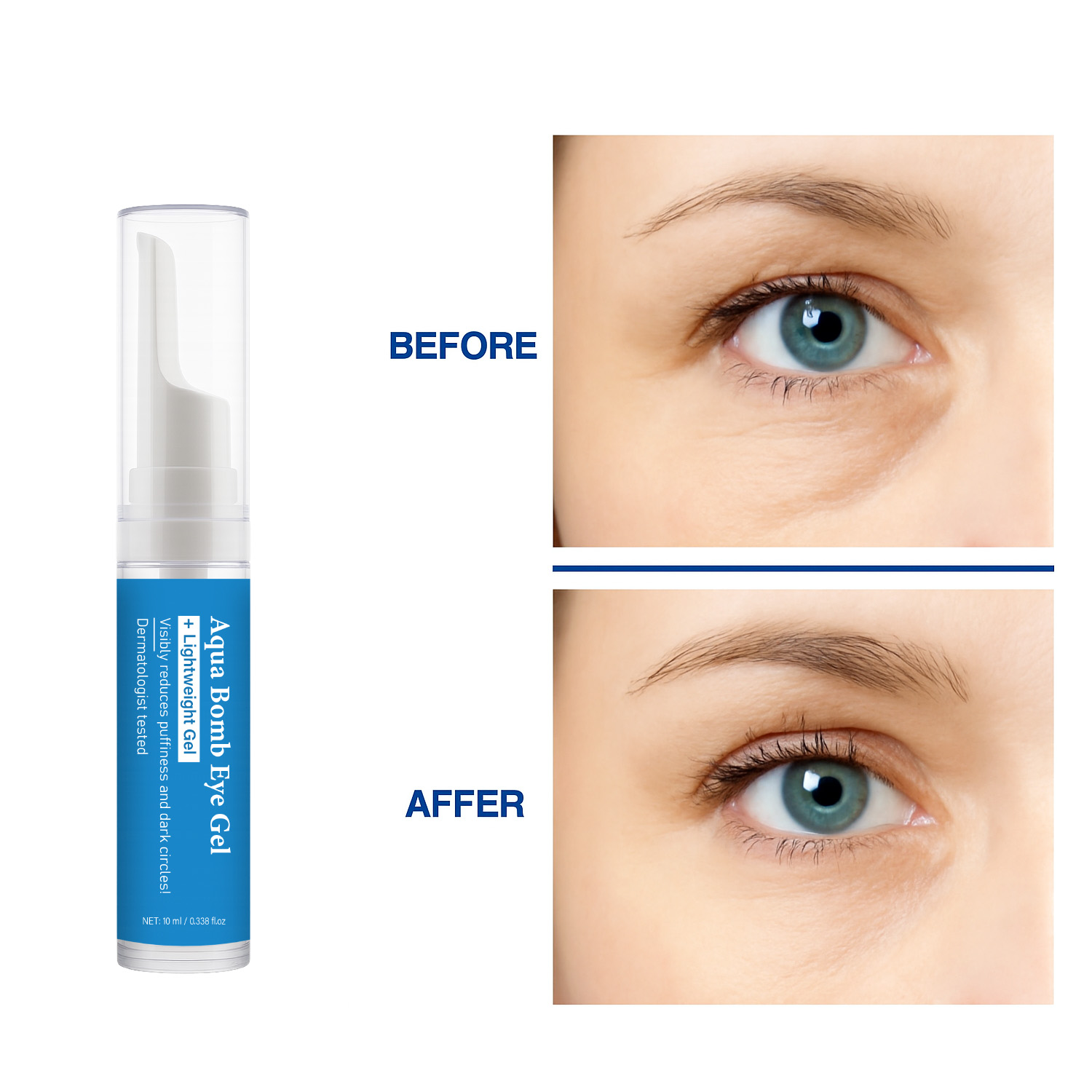 Aqua Cooling Ooggel Cafeïne &  - Hyaluronic Acid Serum recensie en prijs
