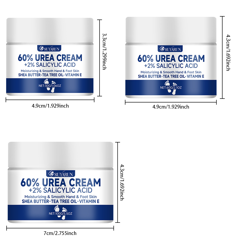 SUYARUN 60% ureumvoetcrème voo - Urea Foot Cream recensie en prijs